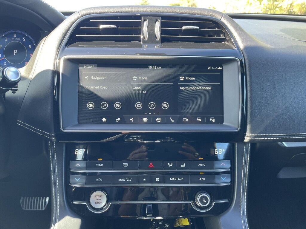 2019 Jaguar F-PACE SVR~SUPERCHARGED V8~CRUISE CONTROL~BLIND SPOT WARNING~CAMERA SYSTEM~COOLED SEATS~DRIVER CONNECT PACKAGE~LEATHER SEATS~PANOMARIC MOONROOF / SUNROOF~PARKING SENSORS~POWER SEATS~PREMIUM SOUND SYSTEM~TRAILER WIRING Sarasota FL