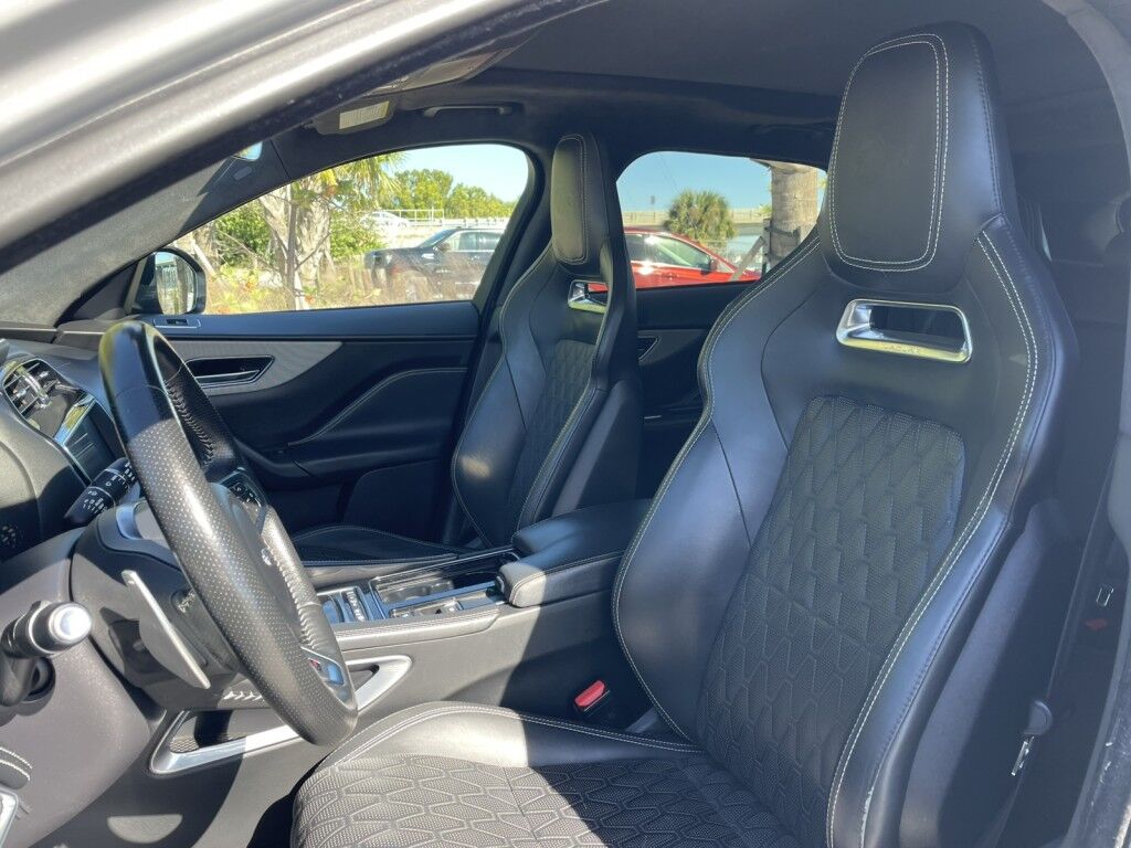 2019 Jaguar F-PACE SVR~SUPERCHARGED V8~CRUISE CONTROL~BLIND SPOT WARNING~CAMERA SYSTEM~COOLED SEATS~DRIVER CONNECT PACKAGE~LEATHER SEATS~PANOMARIC MOONROOF / SUNROOF~PARKING SENSORS~POWER SEATS~PREMIUM SOUND SYSTEM~TRAILER WIRING Sarasota FL