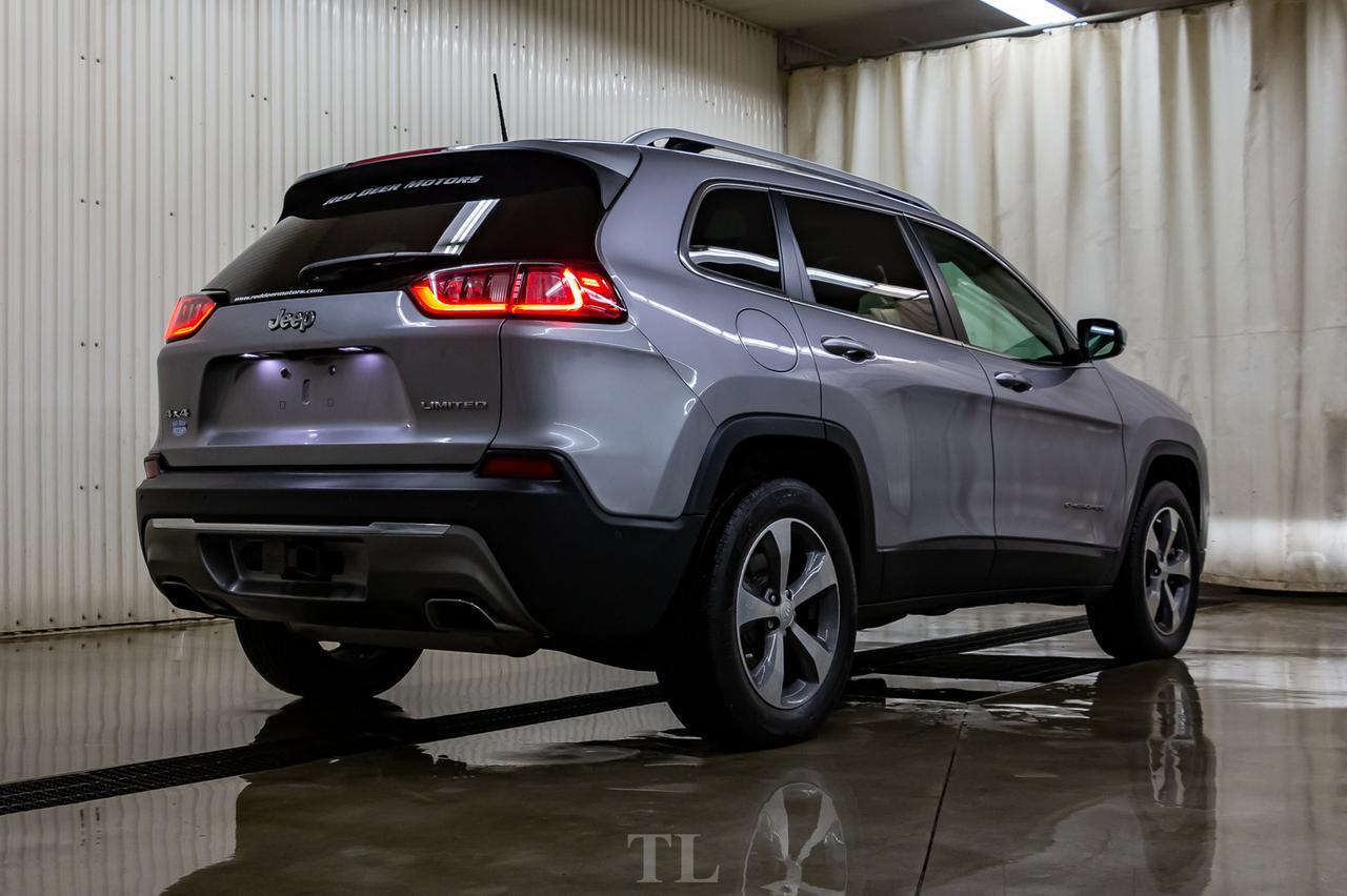 2019 Jeep Cherokee 4x4 Limited Leather Roof Nav BCam Red Deer AB