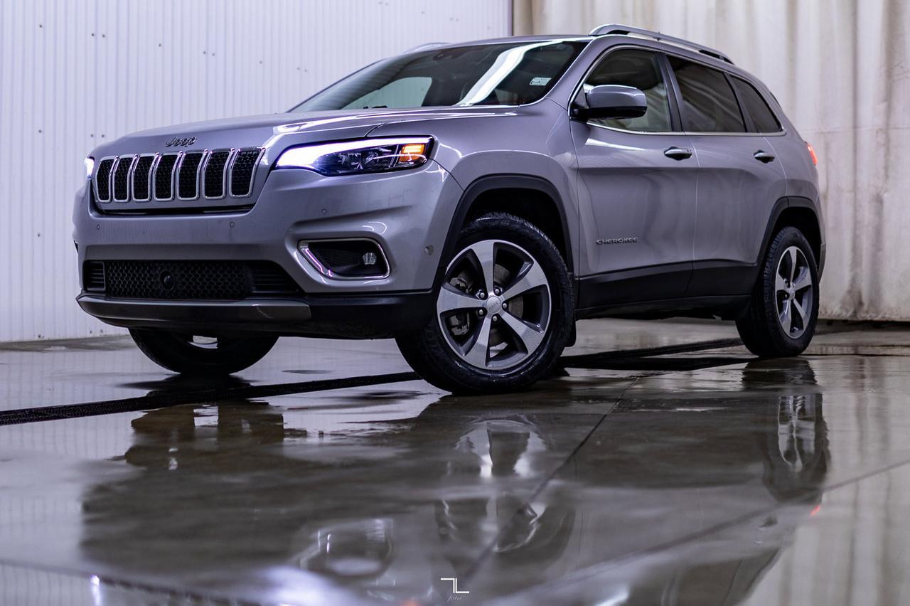 2019 Jeep Cherokee 4x4 Limited Leather Roof Nav BCam Red Deer AB
