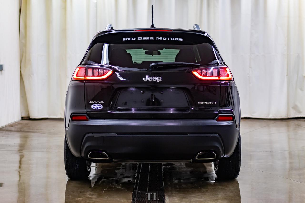 2019 Jeep Cherokee 4x4 Sport BCam Red Deer AB