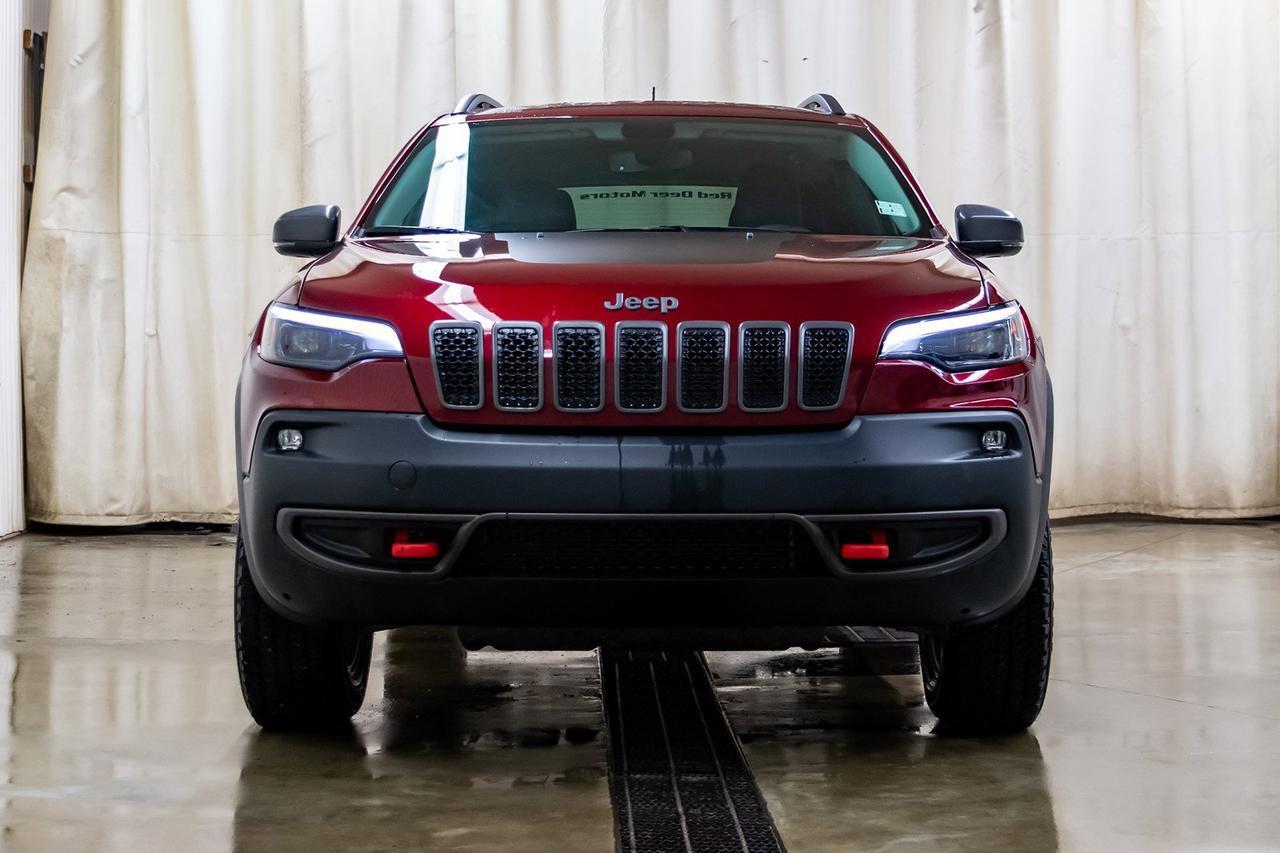 2019 Jeep Cherokee 4x4 Trailhawk Leather Nav BCam Red Deer AB