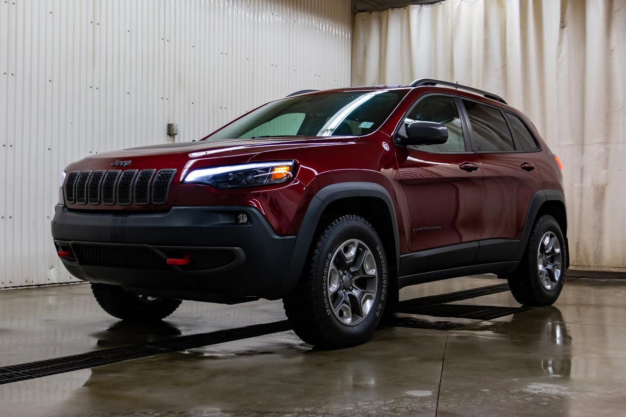 2019 Jeep Cherokee 4x4 Trailhawk Leather Nav BCam Red Deer AB