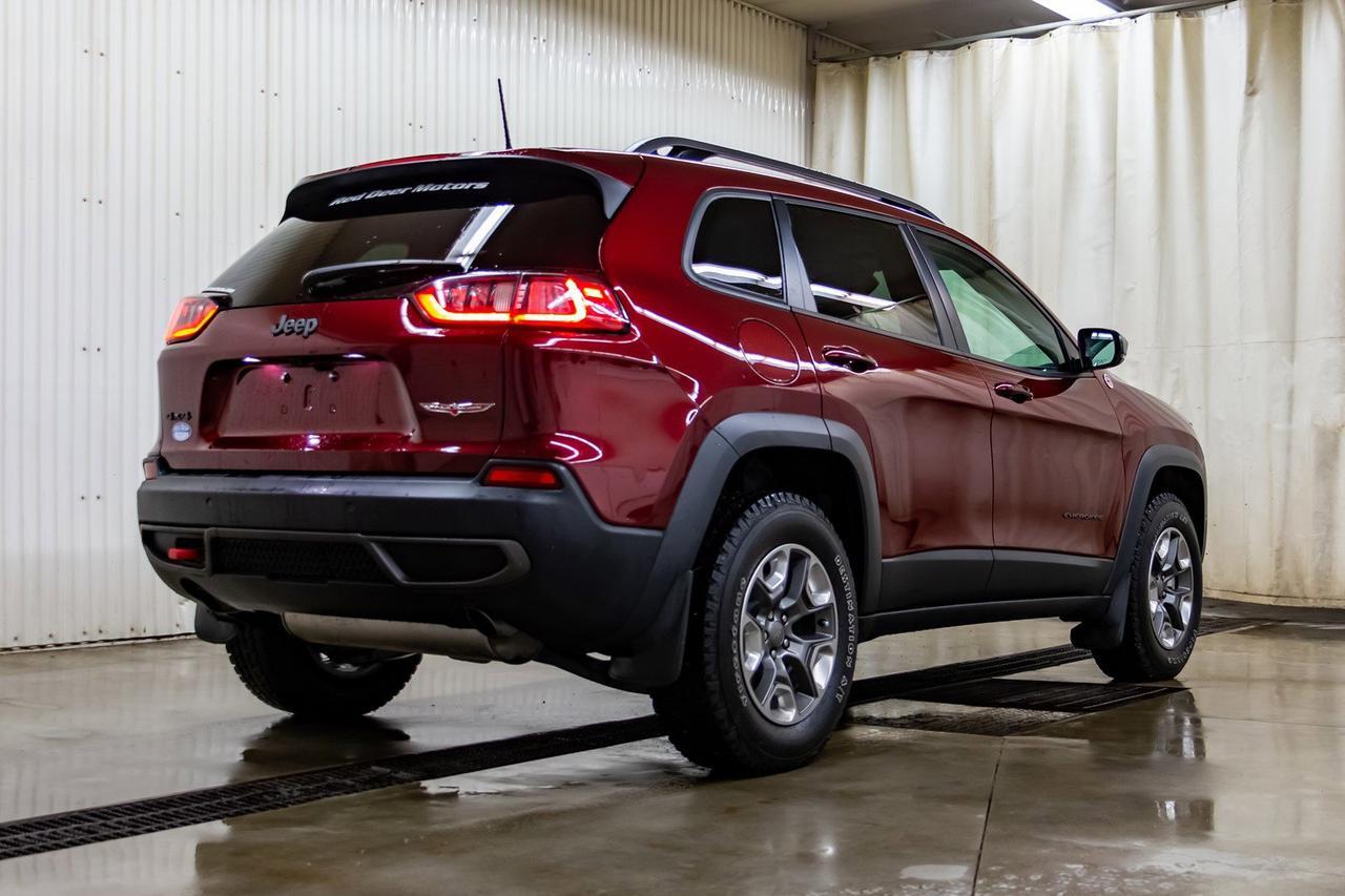 2019 Jeep Cherokee 4x4 Trailhawk Leather Nav BCam Red Deer AB