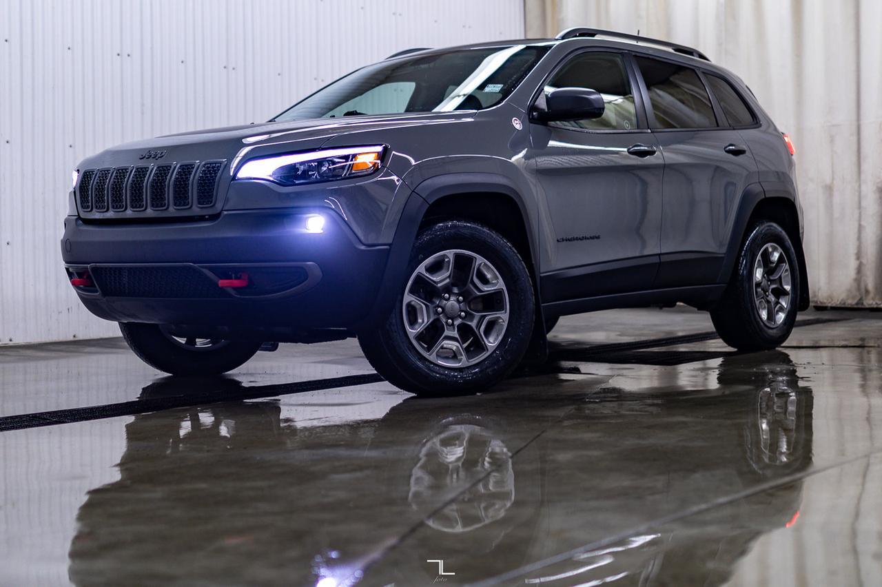 2019 Jeep Cherokee 4x4 Trailhawk Leather Nav BCam Red Deer AB