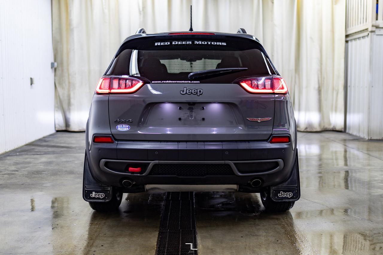 2019 Jeep Cherokee 4x4 Trailhawk Leather Nav BCam Red Deer AB