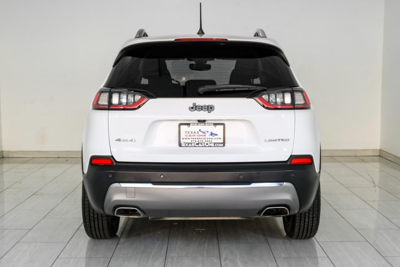 2019 Jeep Cherokee LIMITED 4WD BLIND SPOT LEATHER HEATED SEATS REAR CAMERA KEYLESS STRAT POWER LIFTGATE Carrollton TX