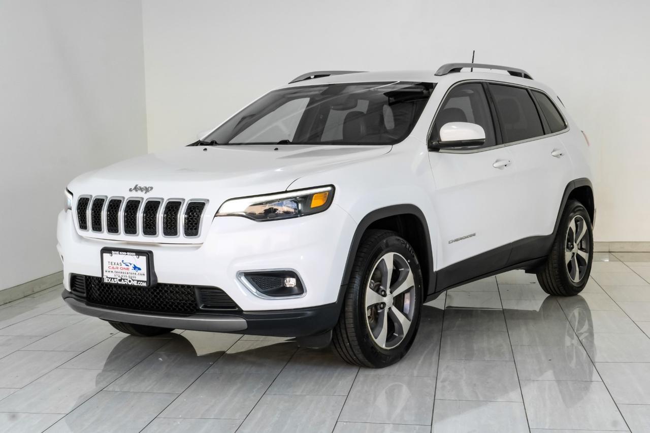 2019 Jeep Cherokee LIMITED 4WD BLIND SPOT LEATHER HEATED SEATS REAR CAMERA KEYLESS STRAT POWER LIFTGATE Carrollton TX