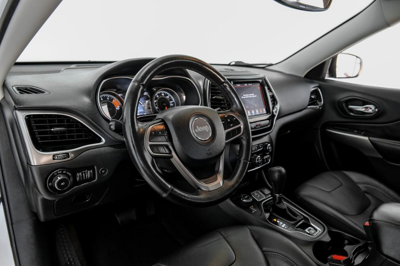 2019 Jeep Cherokee LIMITED 4WD BLIND SPOT LEATHER HEATED SEATS REAR CAMERA KEYLESS STRAT POWER LIFTGATE Carrollton TX