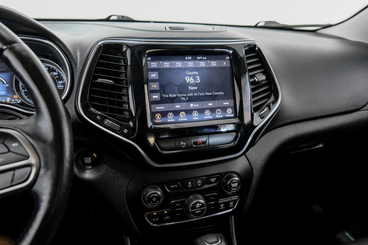 2019 Jeep Cherokee LIMITED 4WD BLIND SPOT LEATHER HEATED SEATS REAR CAMERA KEYLESS STRAT POWER LIFTGATE Carrollton TX