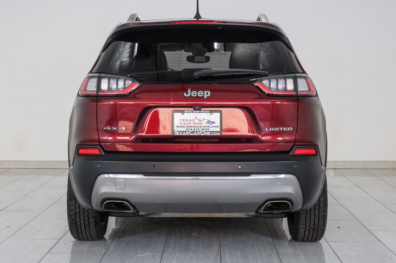 2019 Jeep Cherokee LIMITED 4WD BLIND SPOT NAVIGATION LEATHER HEATED SEATS REAR CAME Carrollton TX