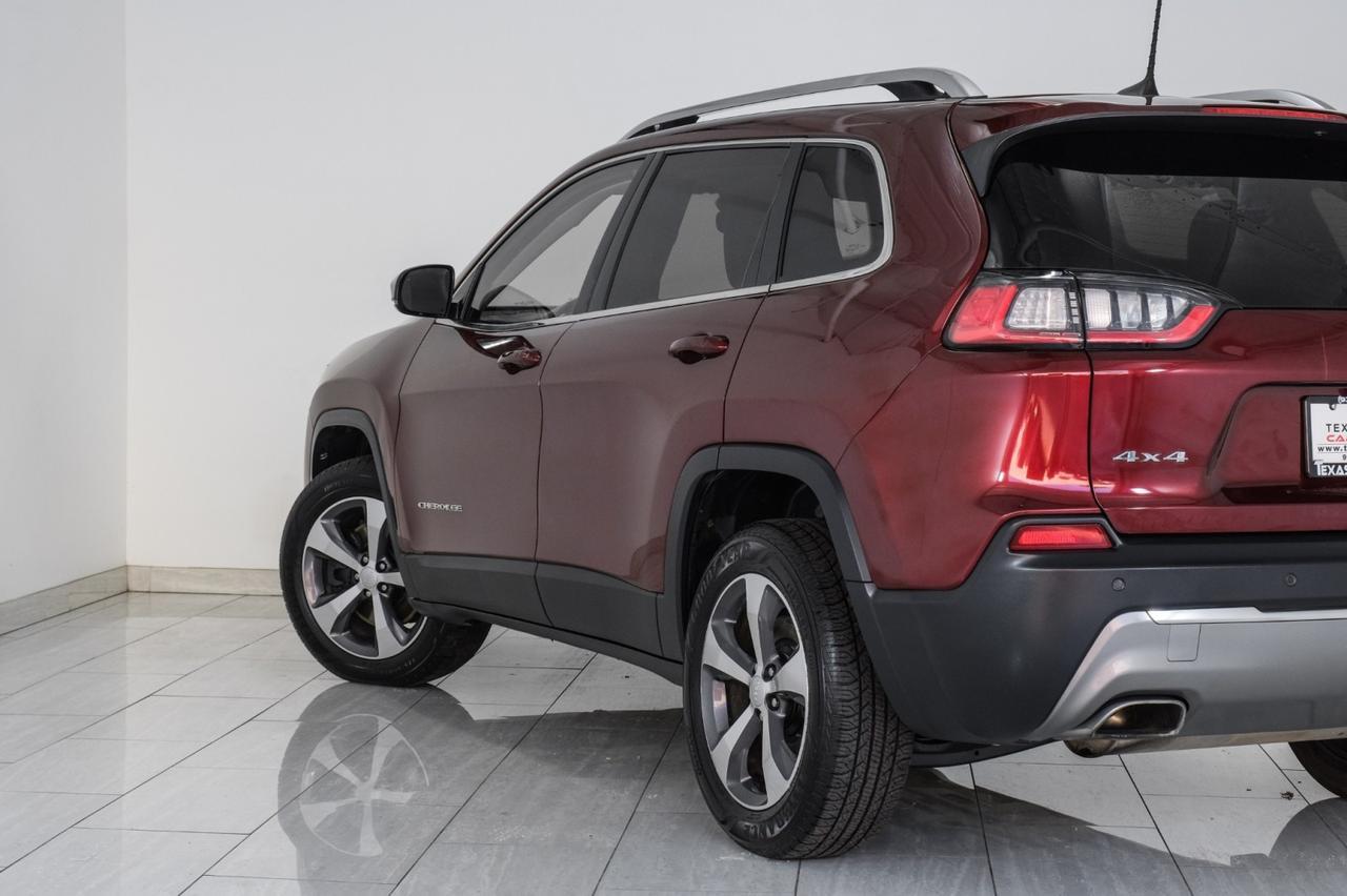 2019 Jeep Cherokee LIMITED 4WD BLIND SPOT NAVIGATION LEATHER HEATED SEATS REAR CAME Carrollton TX