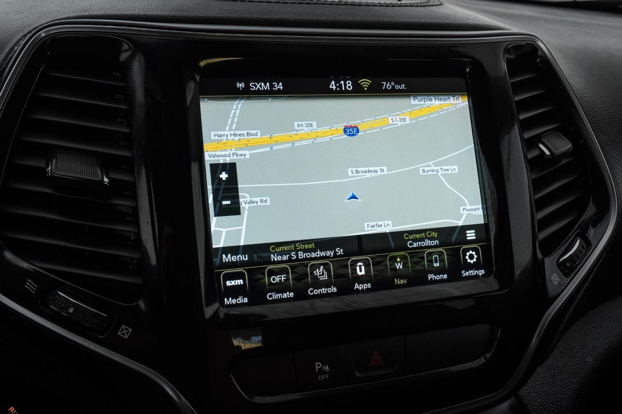 2019 Jeep Cherokee LIMITED 4WD BLIND SPOT NAVIGATION LEATHER HEATED SEATS REAR CAME Carrollton TX