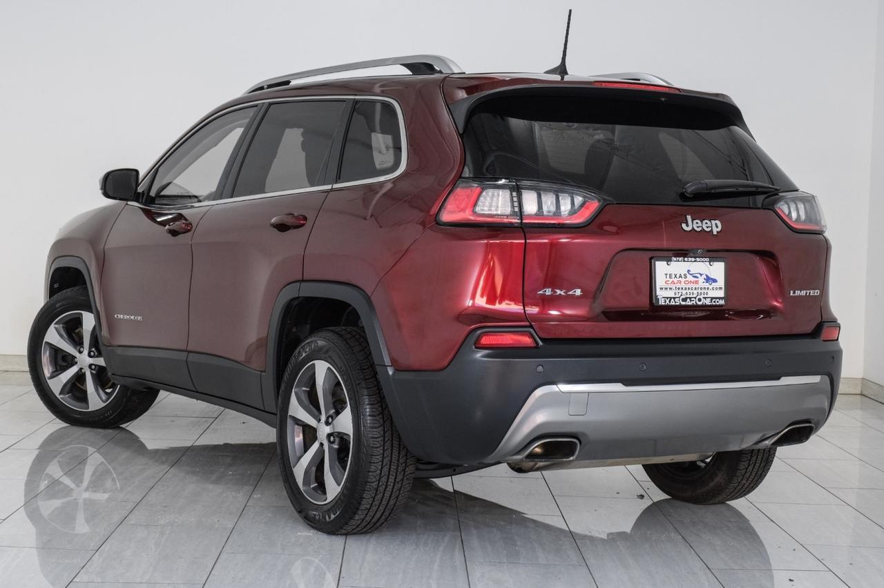 2019 Jeep Cherokee LIMITED 4WD BLIND SPOT NAVIGATION LEATHER HEATED SEATS REAR CAME Carrollton TX