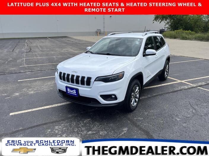 2019 Jeep Cherokee Latitude Plus 4WD ColdWxGroup w/HeatedSeats HeatedSteeringWheel RemoteStart Milwaukee WI