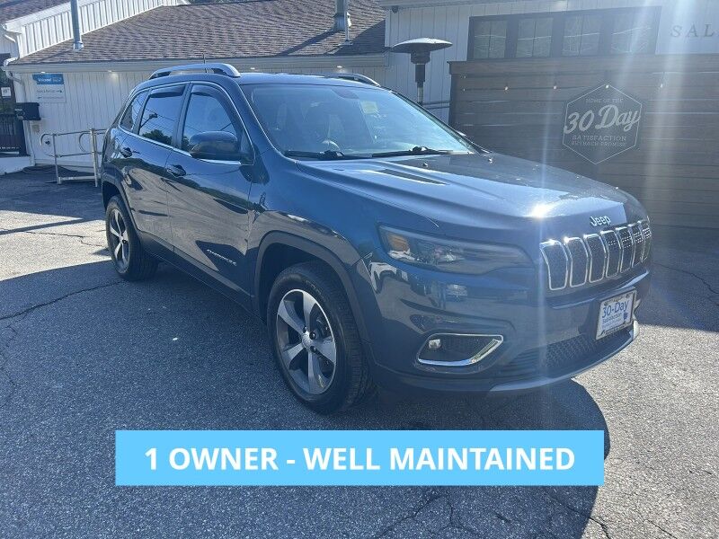 2019 Jeep Cherokee Limited - 1 OWNER - WELL MAINTAINED - LEATHER - SUNROOF Webster MA