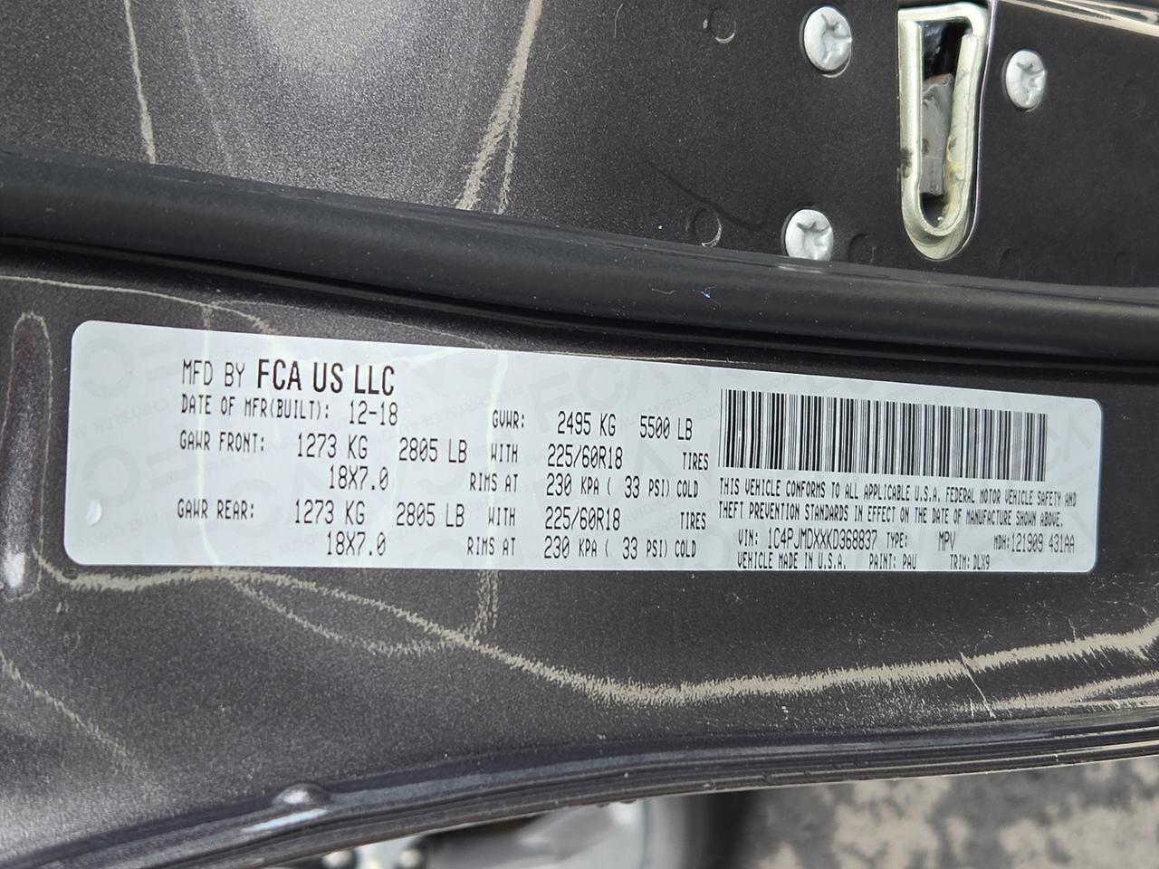 2019 Jeep Cherokee Limited 4x4 Vineland NJ