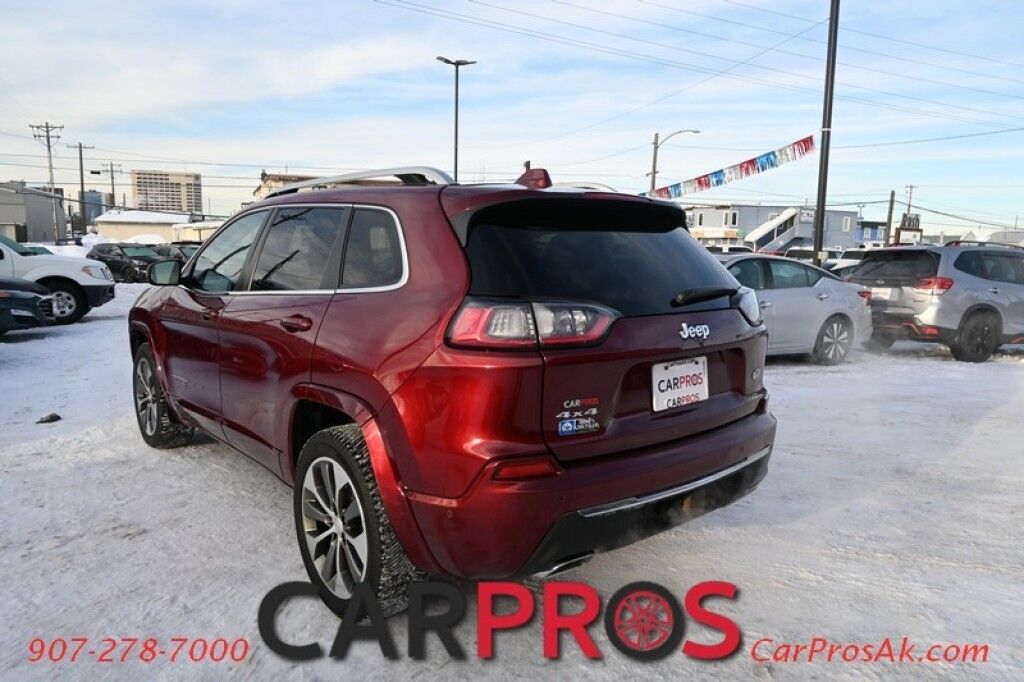 2019 Jeep Cherokee Overland - 4X4 - Technology Pkg - Heated & Cooled Leather Seats - Heated Steering Wheel - 2nd Row Heated Seats - Remote Start - Apple CarPlay - Android Auto - Adapative Cruise Control - Panoramic Sunroof - Tow Pkg Anchorage AK