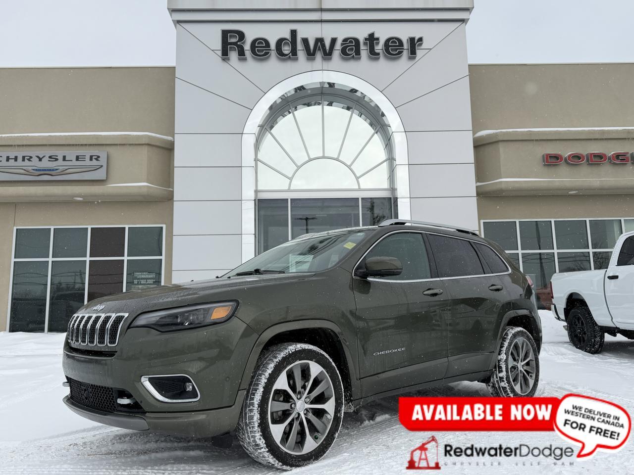 2019 Jeep Cherokee Overland 4x4 | V6 Pentastar | Leather | Heated Vented Seats | Pano Sunroof | NAV | Remote Start