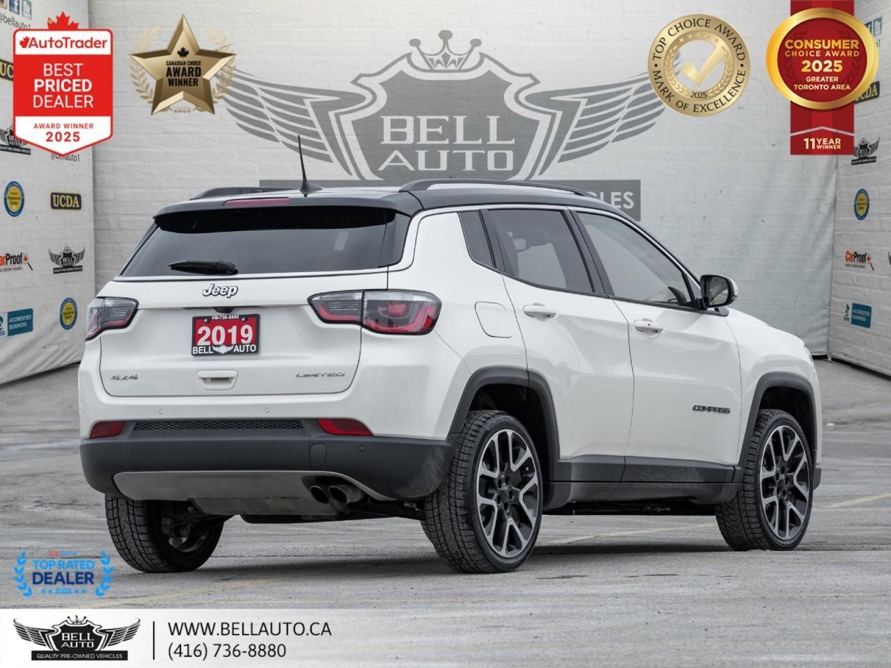2019 Jeep Compass Limited | 4WD | NAVI | B.CAM | PANO | BEATS | LTHR | NOACCIDENT Toronto ON