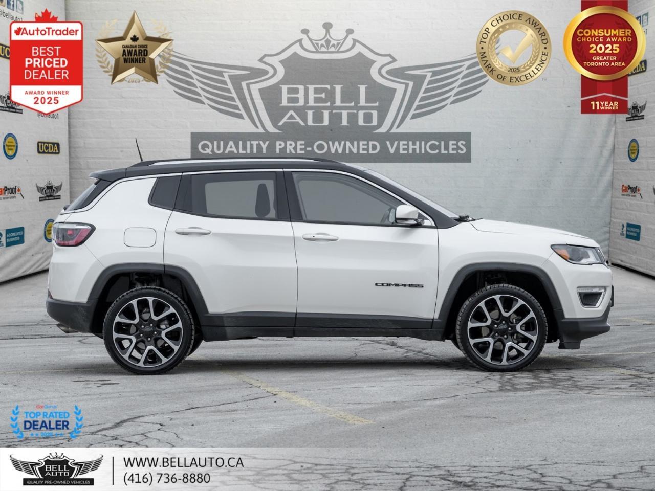 2019 Jeep Compass Limited | 4WD | NAVI | B.CAM | PANO | BEATS | LTHR | NOACCIDENT Toronto ON
