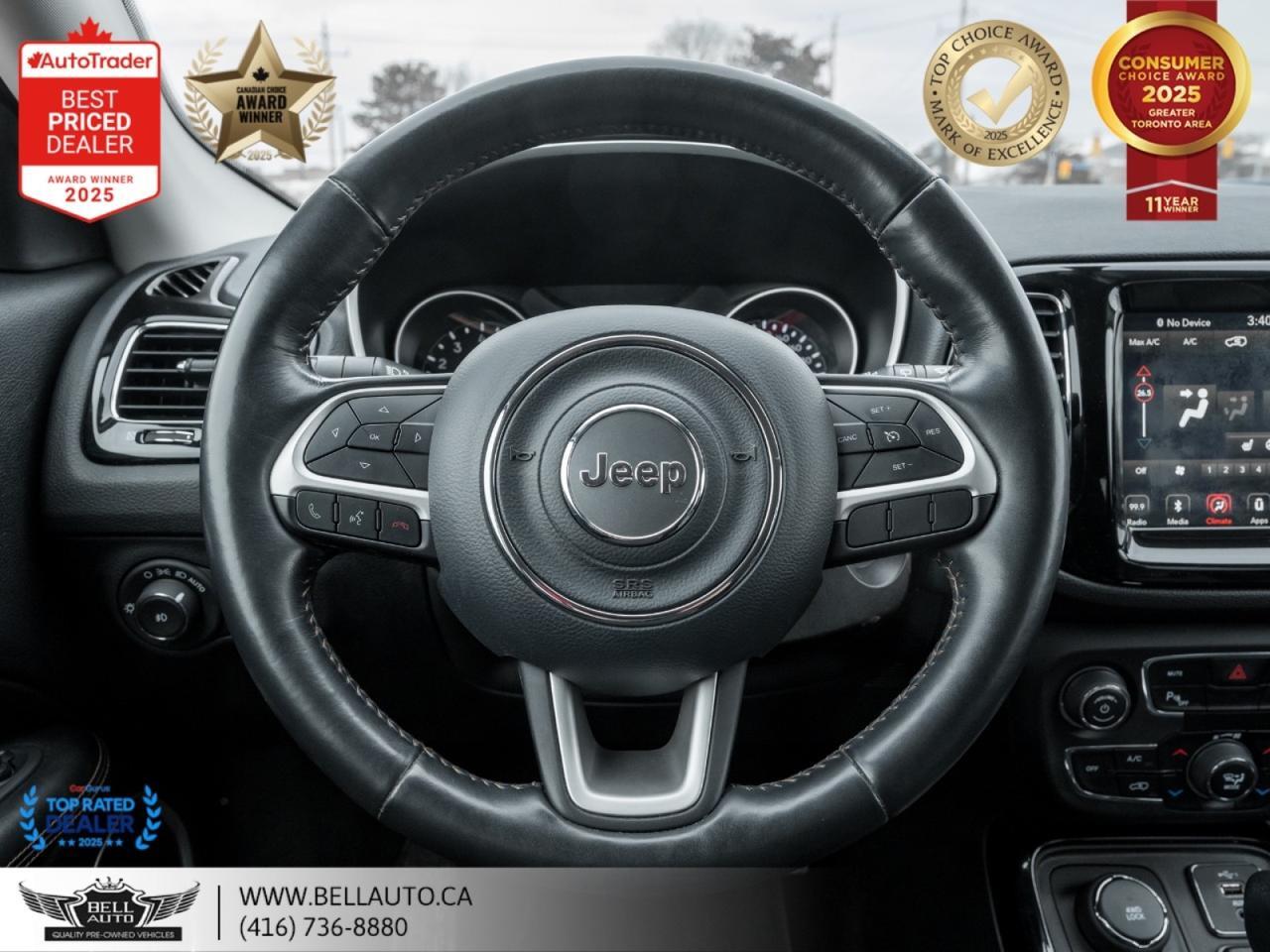 2019 Jeep Compass Limited | NAVI | B.CAM | PANO | BEATS | LTHR | NOACCIDENT Toronto ON