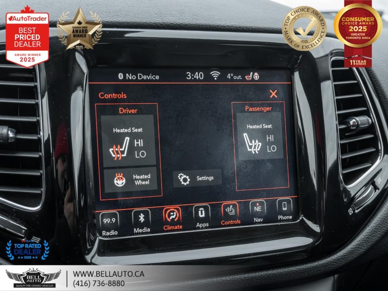 2019 Jeep Compass Limited | NAVI | B.CAM | PANO | BEATS | LTHR | NOACCIDENT Toronto ON