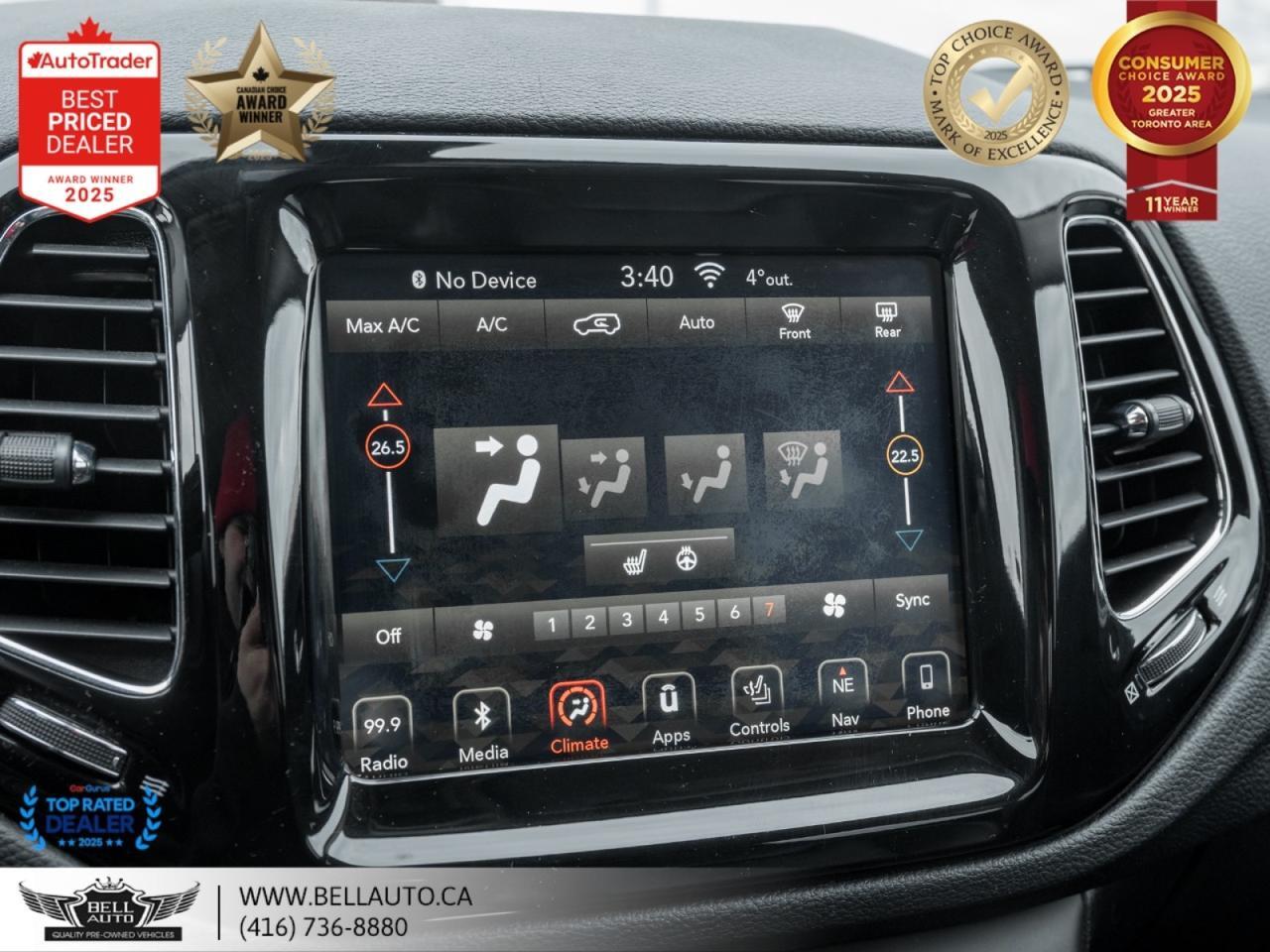 2019 Jeep Compass Limited | NAVI | B.CAM | PANO | BEATS | LTHR | NOACCIDENT Toronto ON