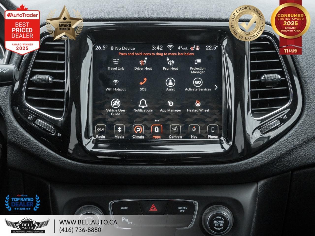 2019 Jeep Compass Limited | NAVI | B.CAM | PANO | BEATS | LTHR | NOACCIDENT Toronto ON