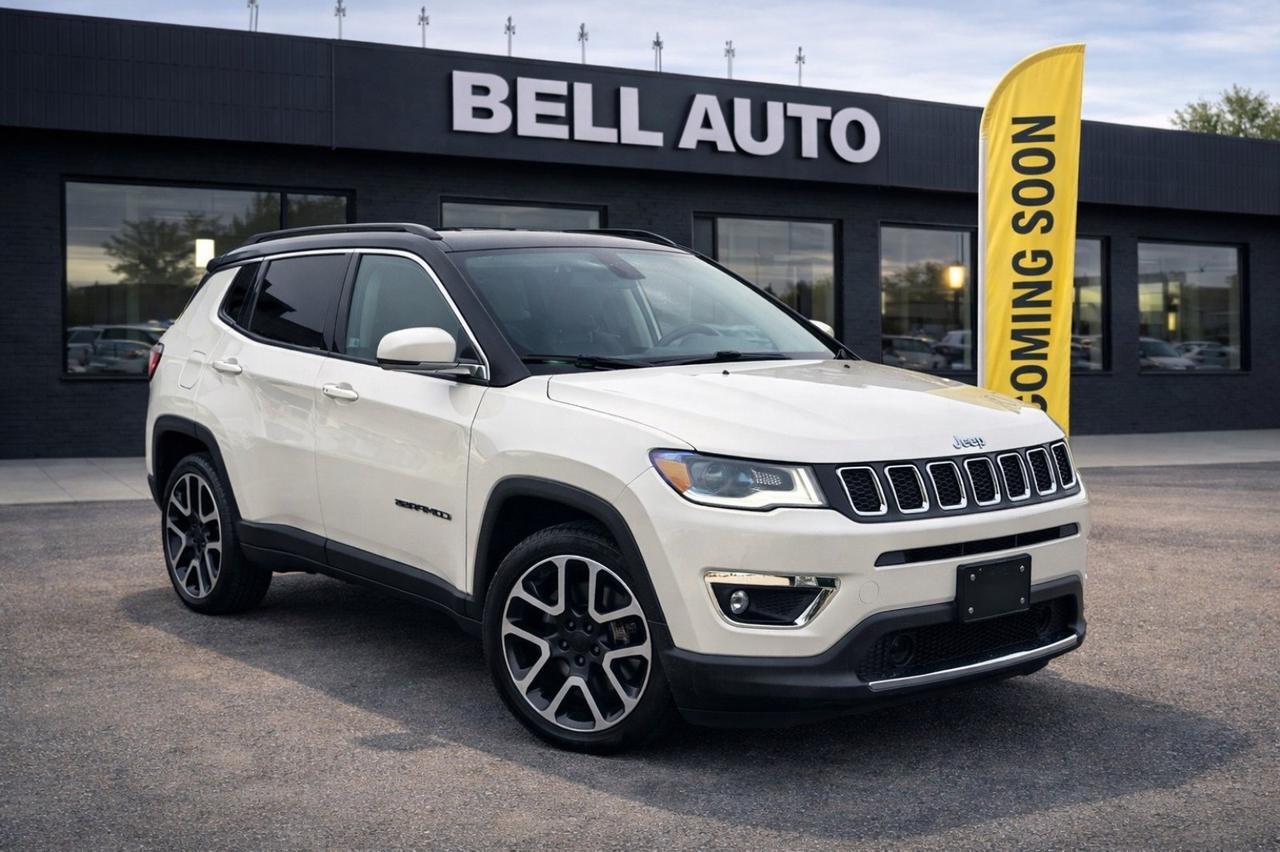 2019 Jeep Compass Limited LTHRSEATS PRMSOUND HIDLIGHTS NOACCIDENT