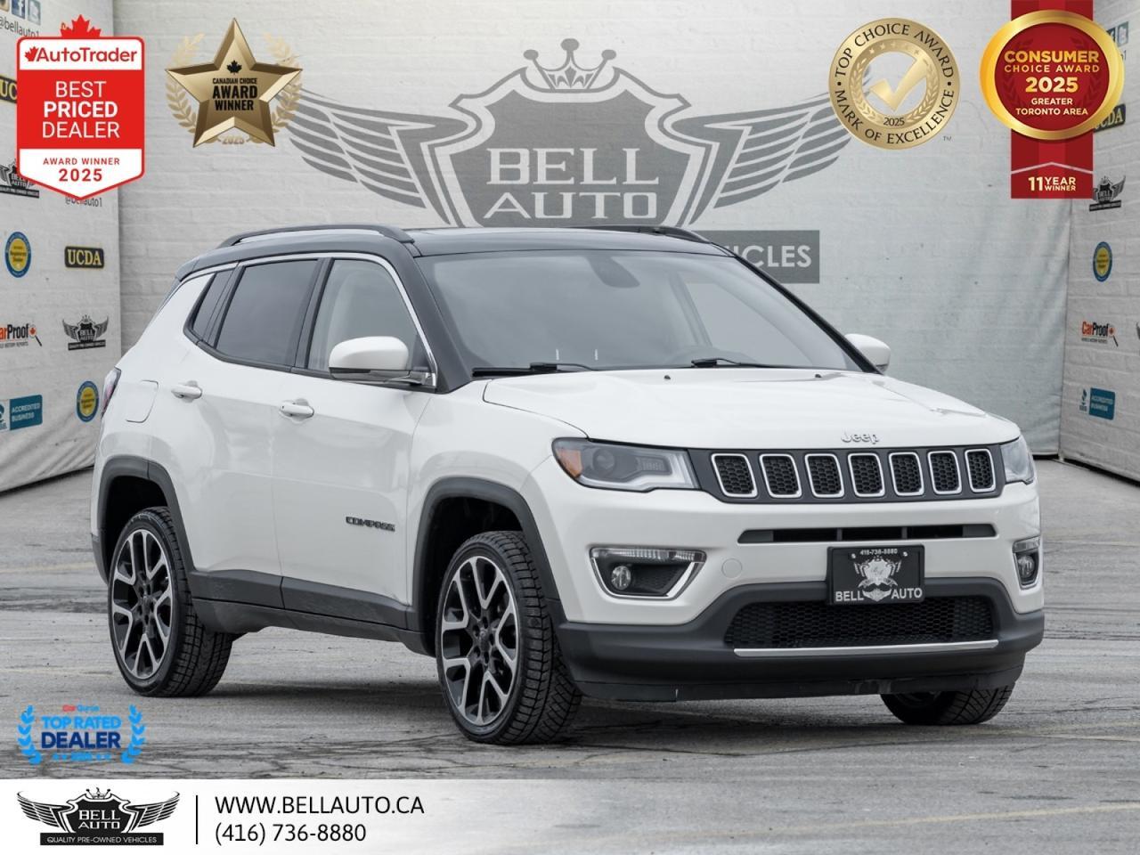 2019 Jeep Compass Limited LTHRSEATS PRMSOUND HIDLIGHTS NOACCIDENT