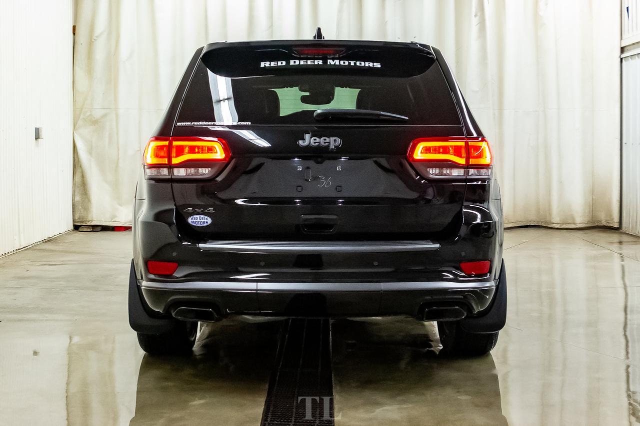 2019 Jeep Grand Cherokee 4x4 Overland High Altitude Leather Roof Nav BCam Red Deer AB