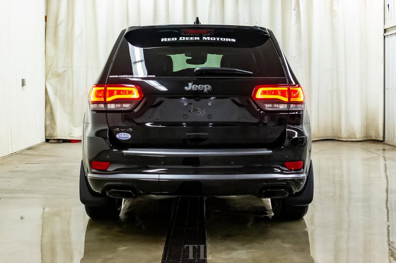 2019 Jeep Grand Cherokee 4x4 Overland High Altitude Leather Roof Nav BCam Red Deer AB