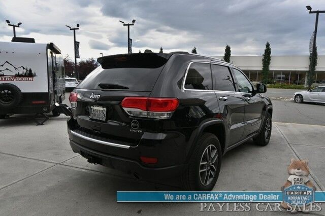 2019 Jeep Grand Cherokee Limited / 4X4 / Auto Start / Power & Heated Leather Seats / NAV / Sunroof / Blind Spot Alert / Apple CarPlay & Android Auto / Back Up Camera / Rear Parking Sensors / Keyless Entry & Start / Tow Pkg / 1-Owner Anchorage AK