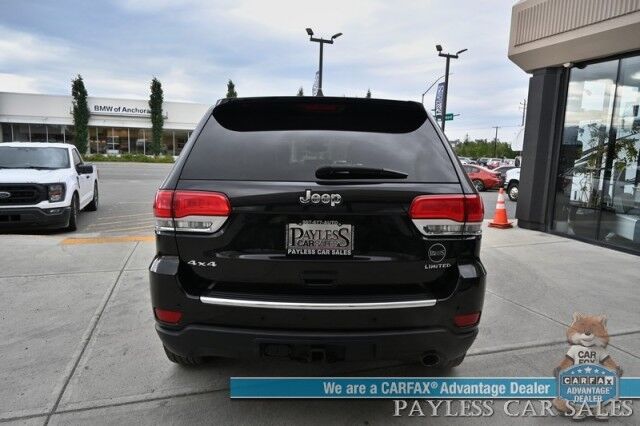 2019 Jeep Grand Cherokee Limited / 4X4 / Auto Start / Power & Heated Leather Seats / NAV / Sunroof / Blind Spot Alert / Apple CarPlay & Android Auto / Back Up Camera / Rear Parking Sensors / Keyless Entry & Start / Tow Pkg / 1-Owner Anchorage AK