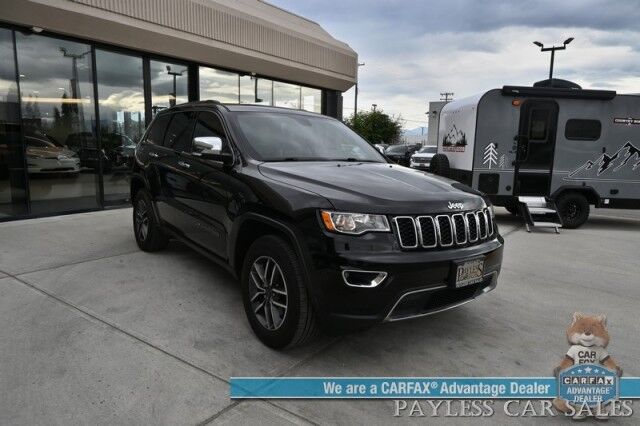 2019 Jeep Grand Cherokee Limited / 4X4 / Auto Start / Power & Heated Leather Seats / NAV / Sunroof / Blind Spot Alert / Apple CarPlay & Android Auto / Back Up Camera / Rear Parking Sensors / Keyless Entry & Start / Tow Pkg / 1-Owner Anchorage AK