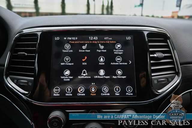 2019 Jeep Grand Cherokee Limited / 4X4 / Auto Start / Power & Heated Leather Seats / NAV / Sunroof / Blind Spot Alert / Apple CarPlay & Android Auto / Back Up Camera / Rear Parking Sensors / Keyless Entry & Start / Tow Pkg / 1-Owner Anchorage AK