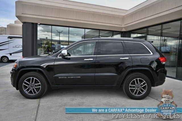 2019 Jeep Grand Cherokee Limited / 4X4 / Auto Start / Power & Heated Leather Seats / NAV / Sunroof / Blind Spot Alert / Apple CarPlay & Android Auto / Back Up Camera / Rear Parking Sensors / Keyless Entry & Start / Tow Pkg / 1-Owner Anchorage AK