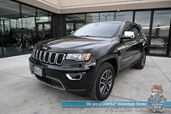 2019 Jeep Grand Cherokee Limited / 4X4 / Auto Start / Power & Heated Leather Seats / NAV / Sunroof / Blind Spot Alert / Apple CarPlay & Android Auto / Back Up Camera / Rear Parking Sensors / Keyless Entry & Start / Tow Pkg / 1-Owner