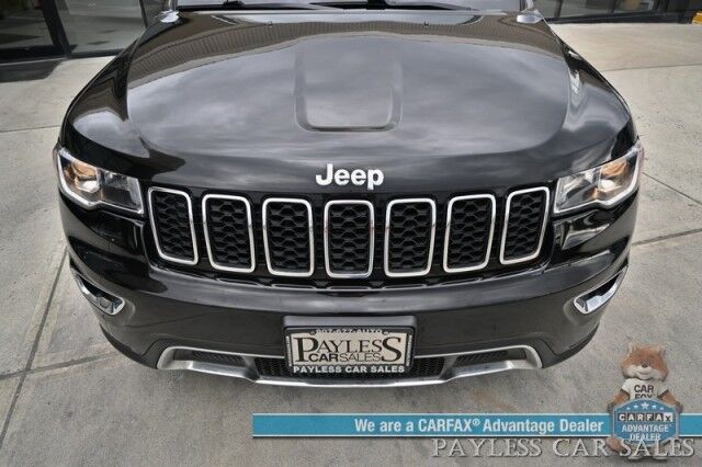 2019 Jeep Grand Cherokee Limited / 4X4 / Auto Start / Power & Heated Leather Seats / NAV / Sunroof / Blind Spot Alert / Apple CarPlay & Android Auto / Back Up Camera / Rear Parking Sensors / Keyless Entry & Start / Tow Pkg / 1-Owner Anchorage AK