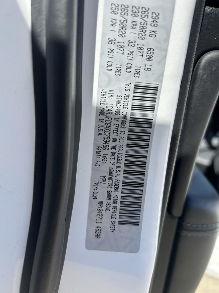 2019 Jeep Grand Cherokee Overland Crestwood KY