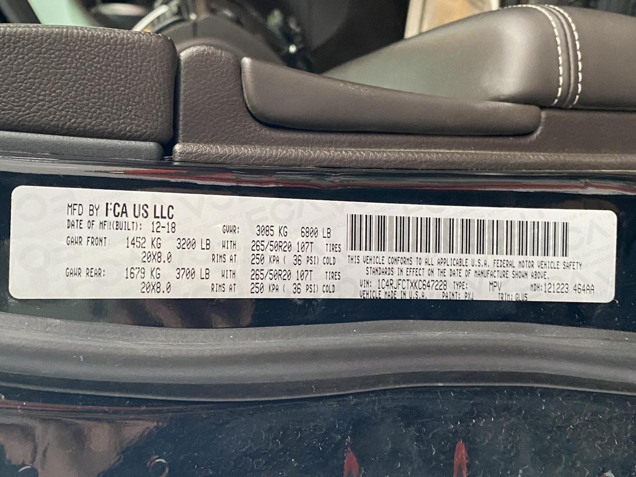 2019 Jeep Grand Cherokee Overland Richmond Hill NY