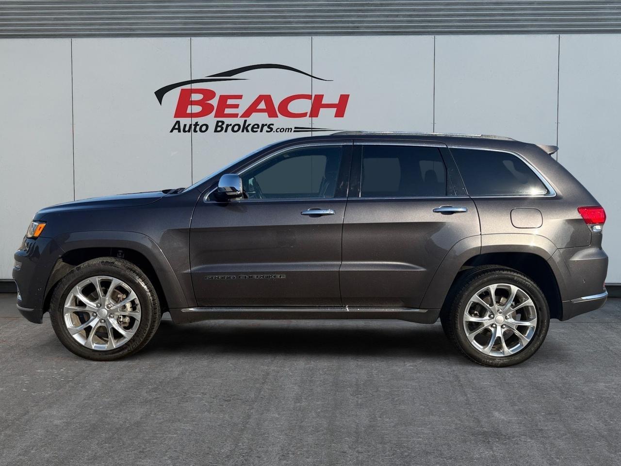 2019 Jeep Grand Cherokee Summit, HEATED AND VENTILATED, HEATED REAR SEATS, HEATED STEERING WHEEL, MOONROOF, APPLE CARPLAY/ANDROID AUTO, WIFI, POWER LIFTGATE, HEATED/POWERED MIRRORS, BACKUP CAMERA, REMOTE START, CLEAN CARFAX! Norfolk VA