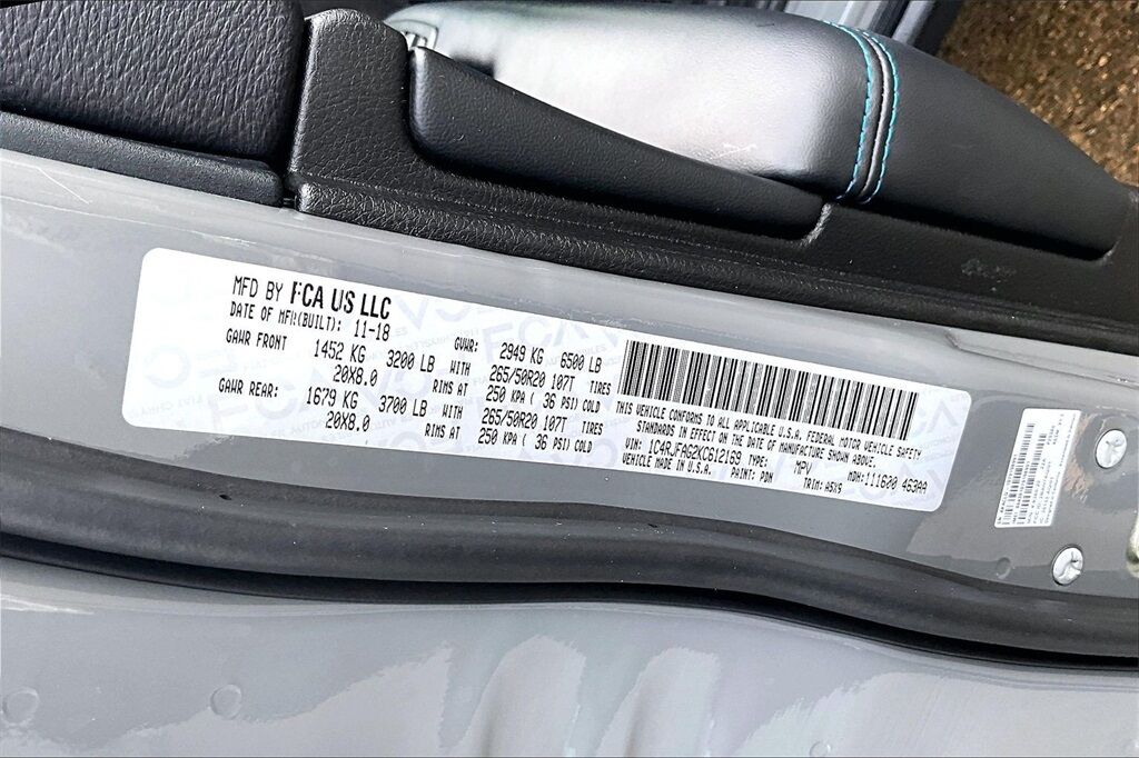 2019 Jeep Grand Cherokee Upland Edition OR