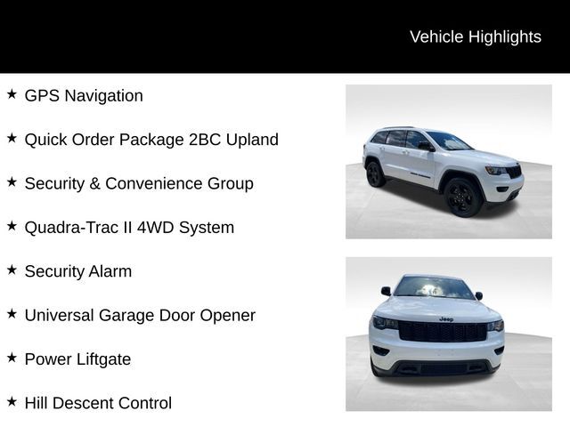 2019 Jeep Grand Cherokee Upland Edition Raleigh NC