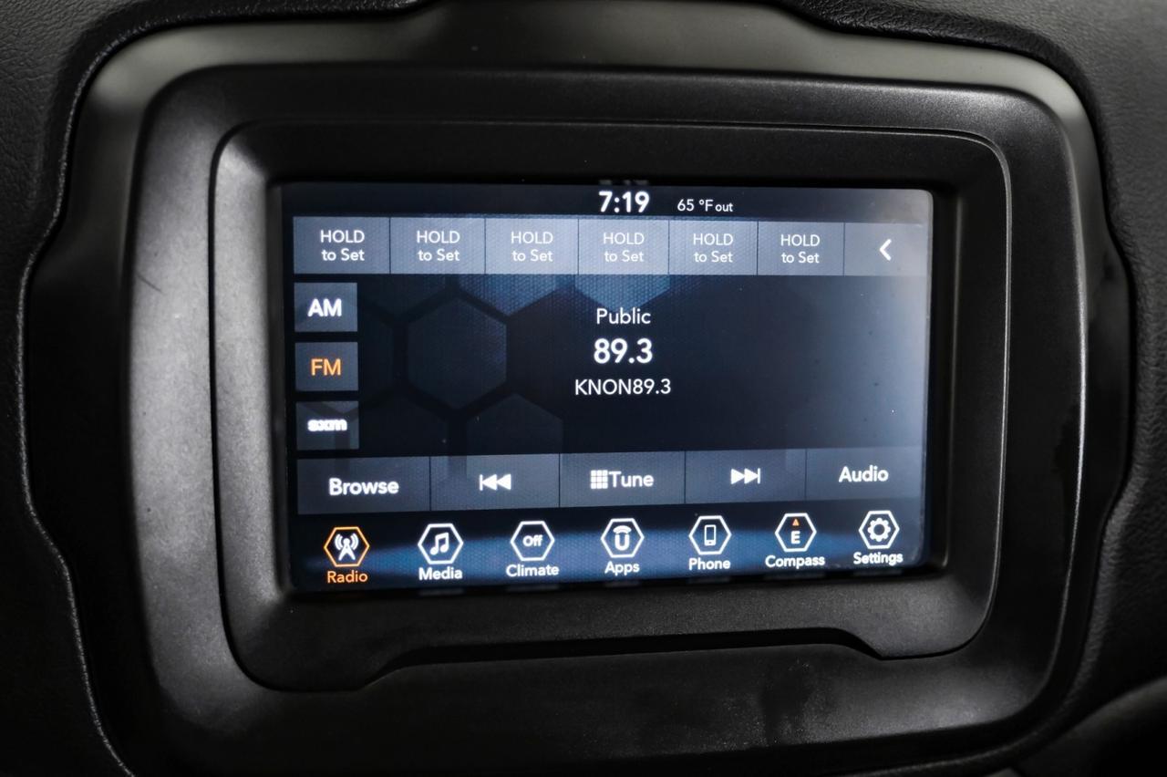 2019 Jeep Renegade LATITUDE 4WD AUTOMATIC REAR CAMERA KEYLESS START BLUETOOTH POWER DRIVER SEAT Carrollton TX