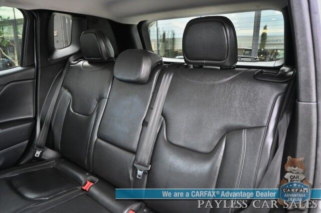 2019 Jeep Renegade Limited / 4X4 / Automatic / Auto Start / Power & Heated Leather Seats / Heated Steering Wheel / NAV / Apple CarPlay & Android Auto / Back Up Camera / Keyless Entry & Start / Tow Pkg / 29 MPG / 1-Owner Anchorage AK