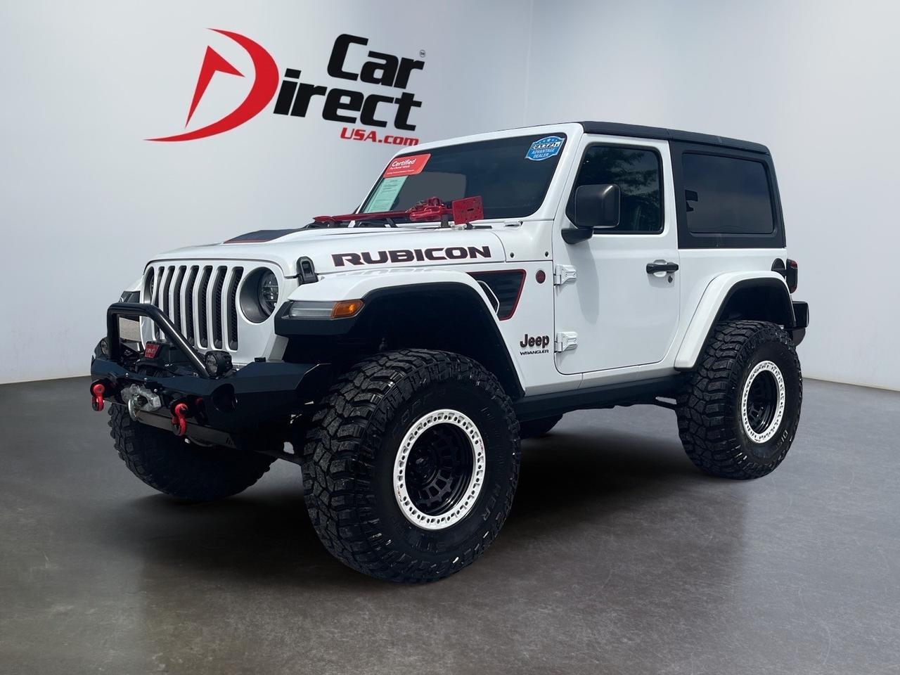 2019 Jeep Wrangler RUBICON, 4X4, LIFTED, BRUSH GUARD, FUEL WHEELS