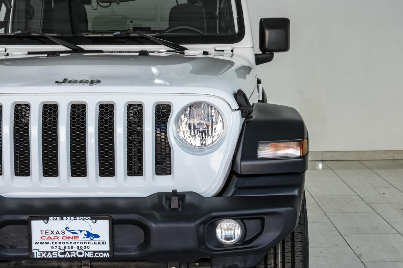 2019 Jeep Wrangler SPORT 4WD AUTOMATIC HARD TOP CONVERTIBLE REAR CAMERA KEYLESS STA Carrollton TX