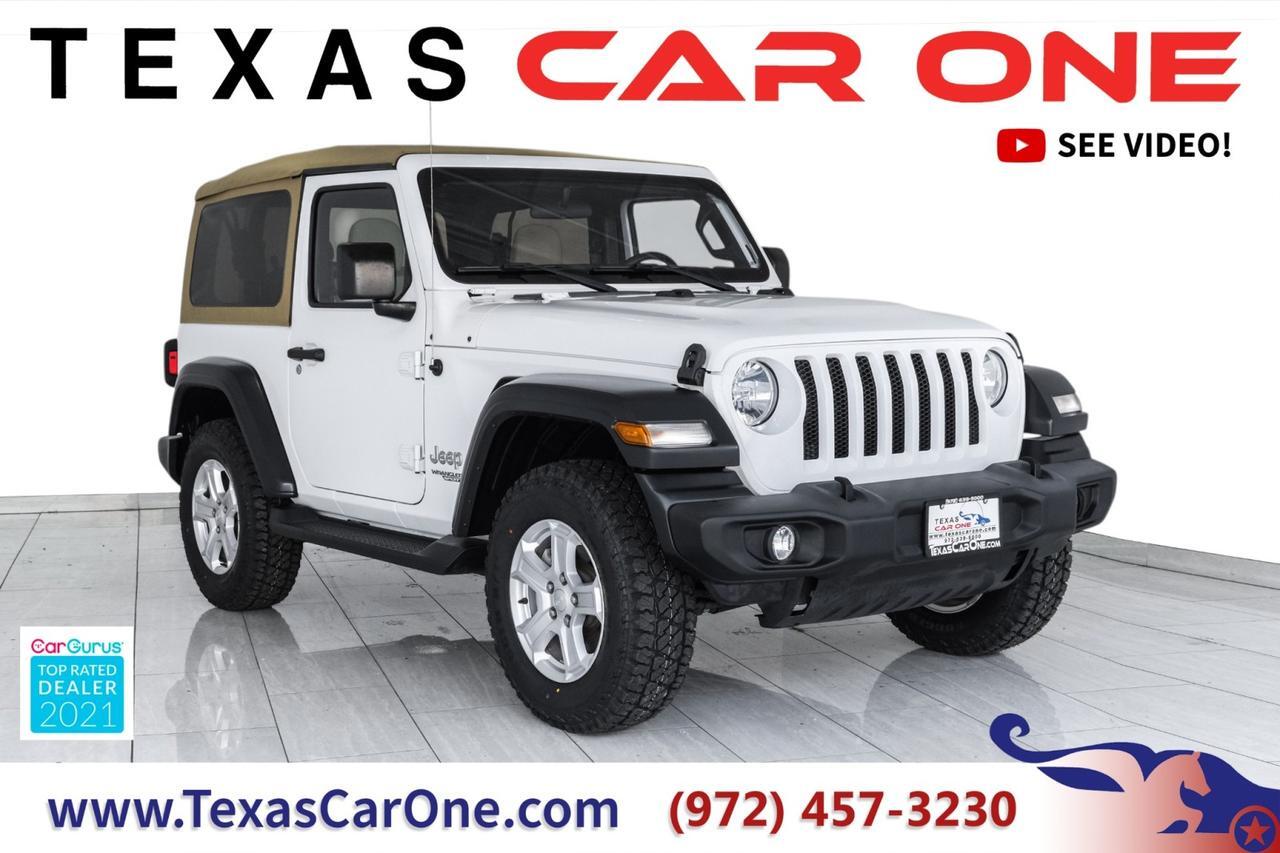 2019 Jeep Wrangler SPORT 4WD AUTOMATIC SOFT TOP CONVERTIBLE REAR CAMERA KEYLESS STA